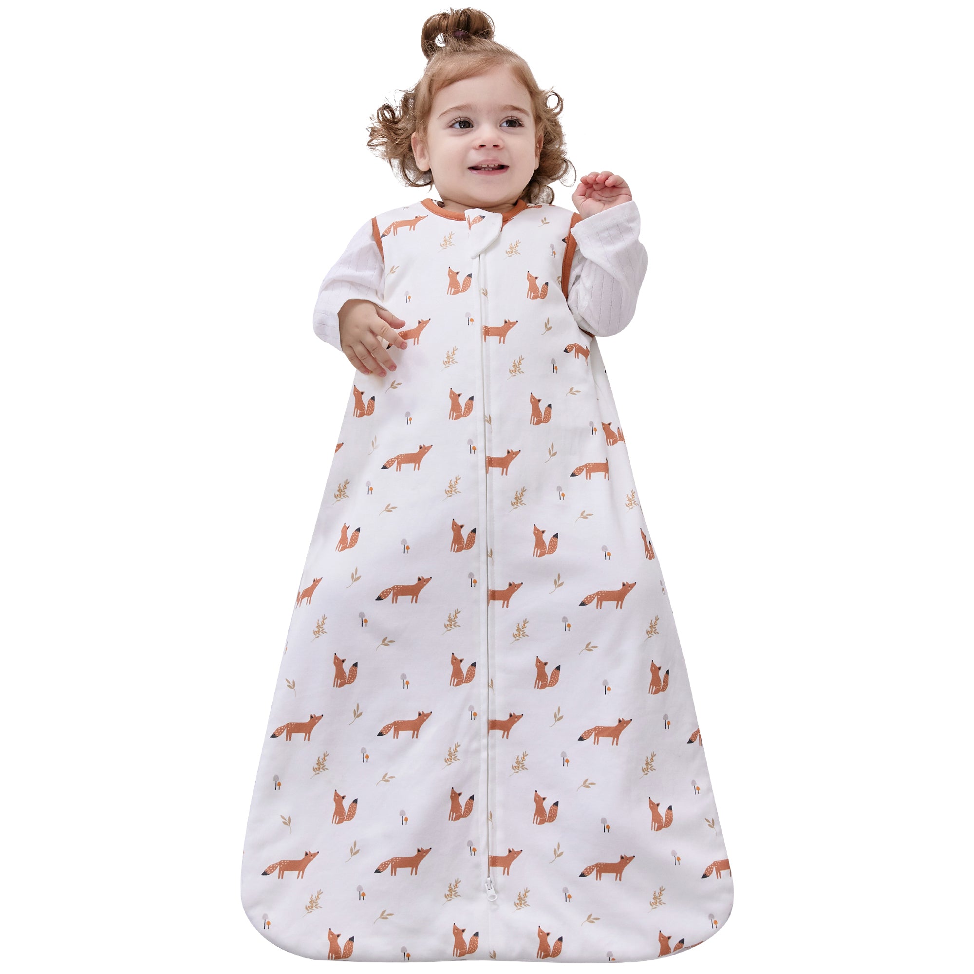 Cotton sleep best sale sack with sleeves