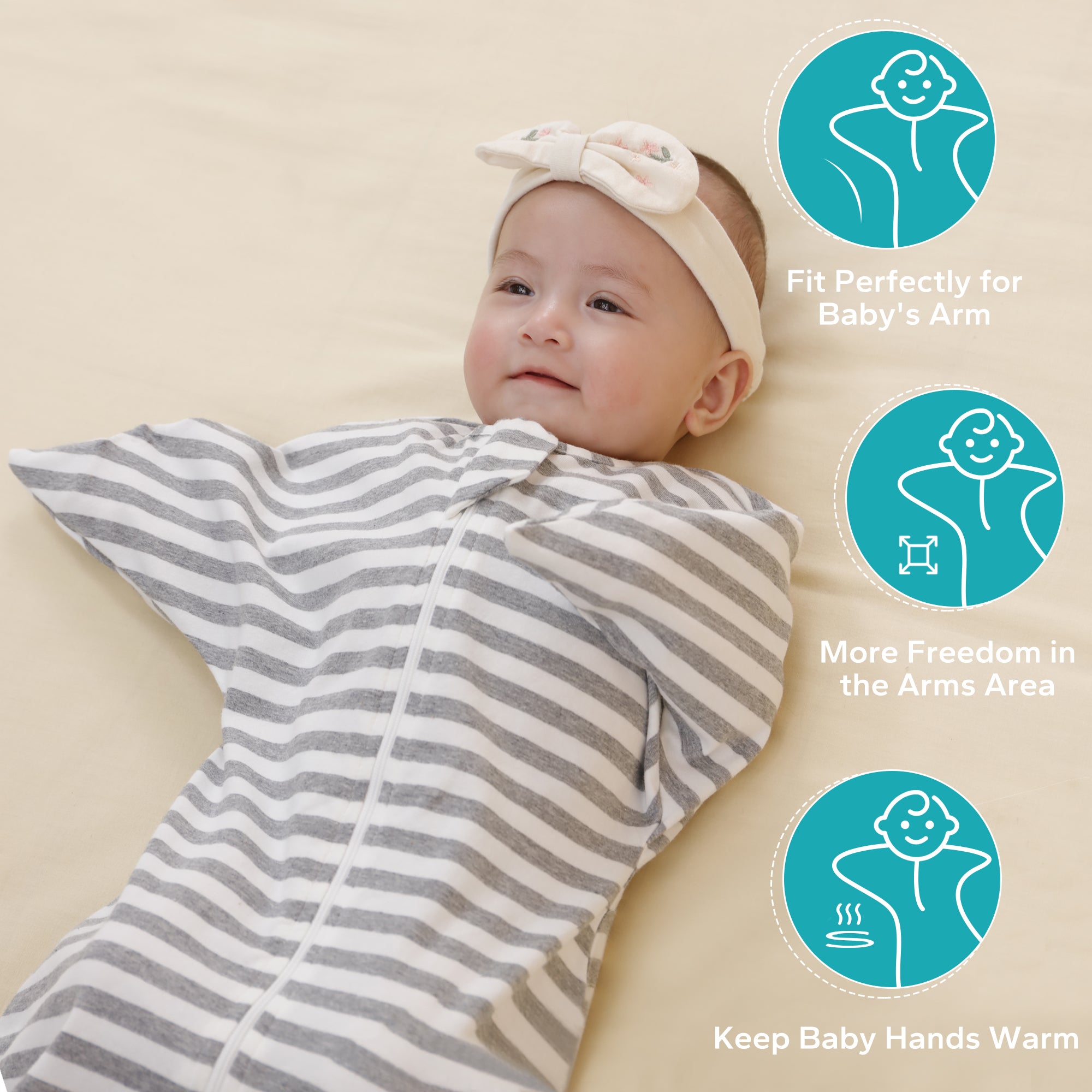 Lightweight best sale baby swaddle