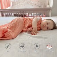 0.5 Tog Muslin Sleep Sack Baby Breathable Wearable Blanket