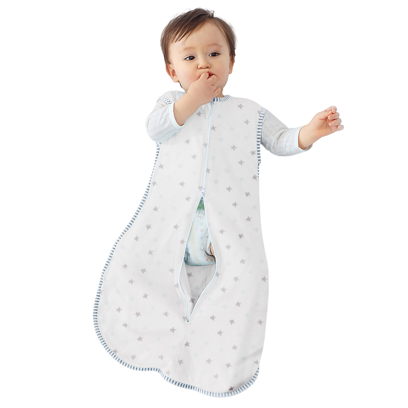 2 Way Zipper Muslin Toddler Wearable Blanket · ZIGJOY