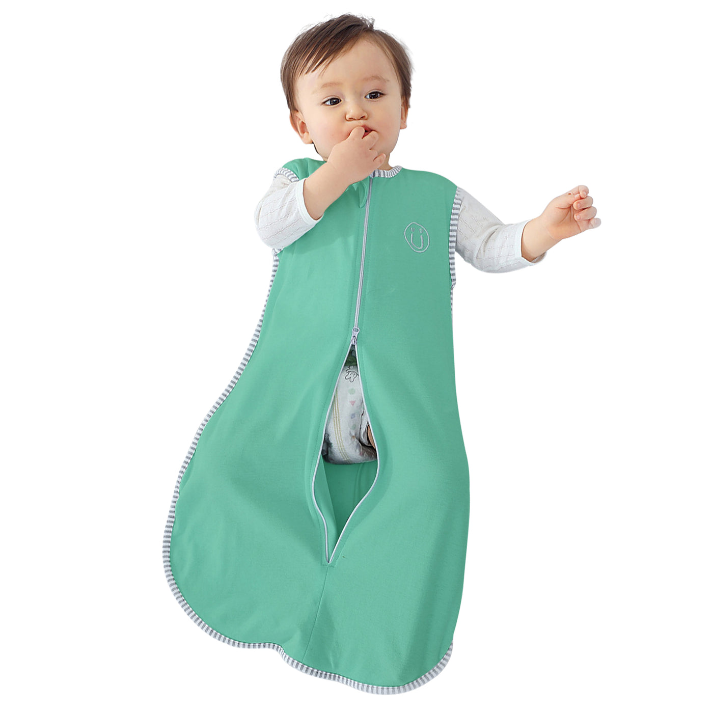 2 Way Zipper Muslin Toddler Wearable Blanket