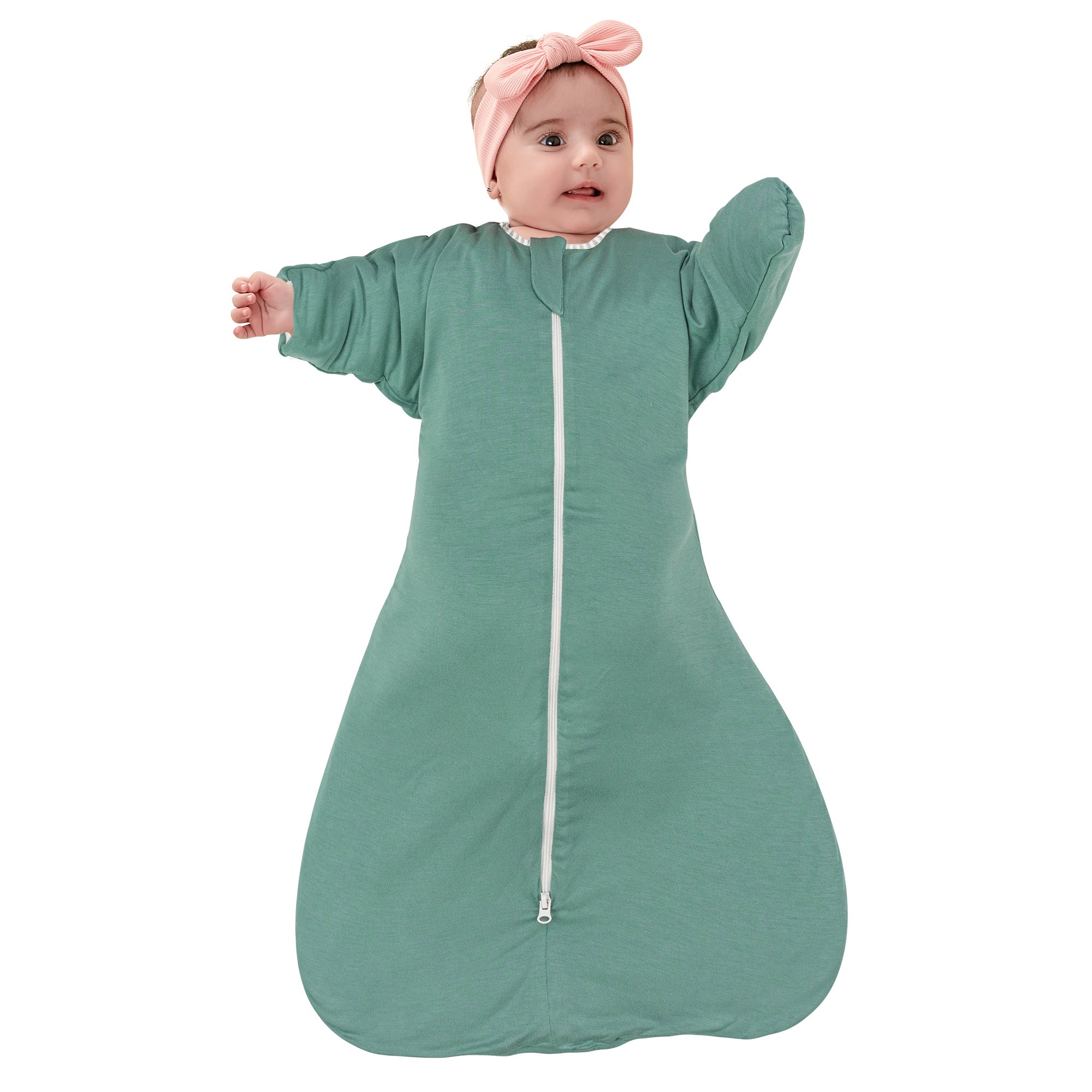 2.5 Tog Shark-Fin Transition Bamboo Swaddle 3-12 Months