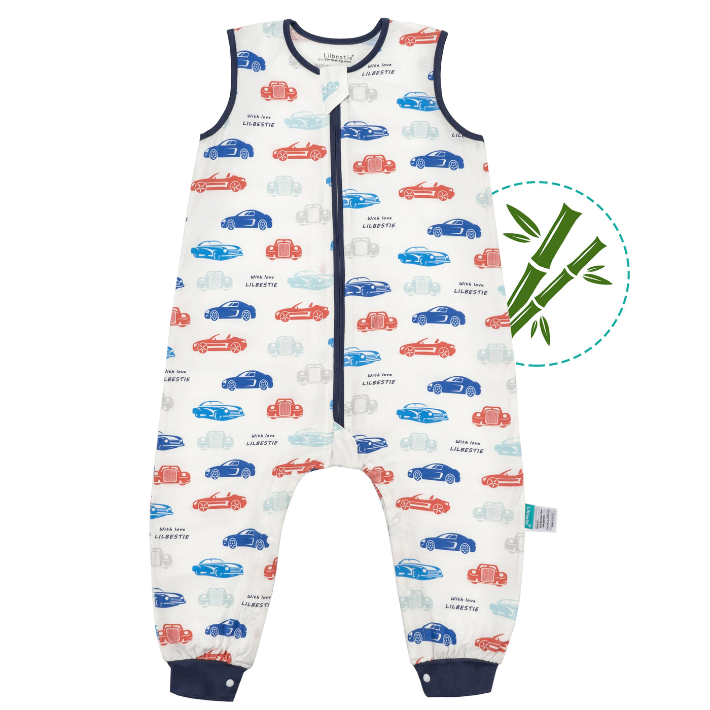 Bamboo Sleep Sack 0.5 TOG Toddler Sleep Sack with Feet for Spring Summer