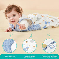 1.5 TOG Sleeveless Baby Sleeping Bag with 2-Way Zip 0-18 Months