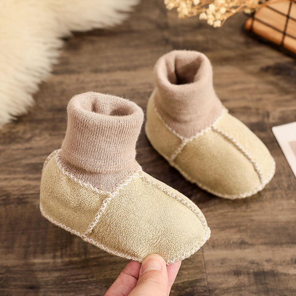 Multiple Colors Warm Fur Baby Toddler Sock Shoes