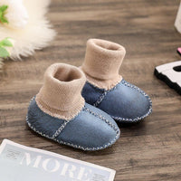 Multiple Colors Warm Fur Baby Toddler Sock Shoes