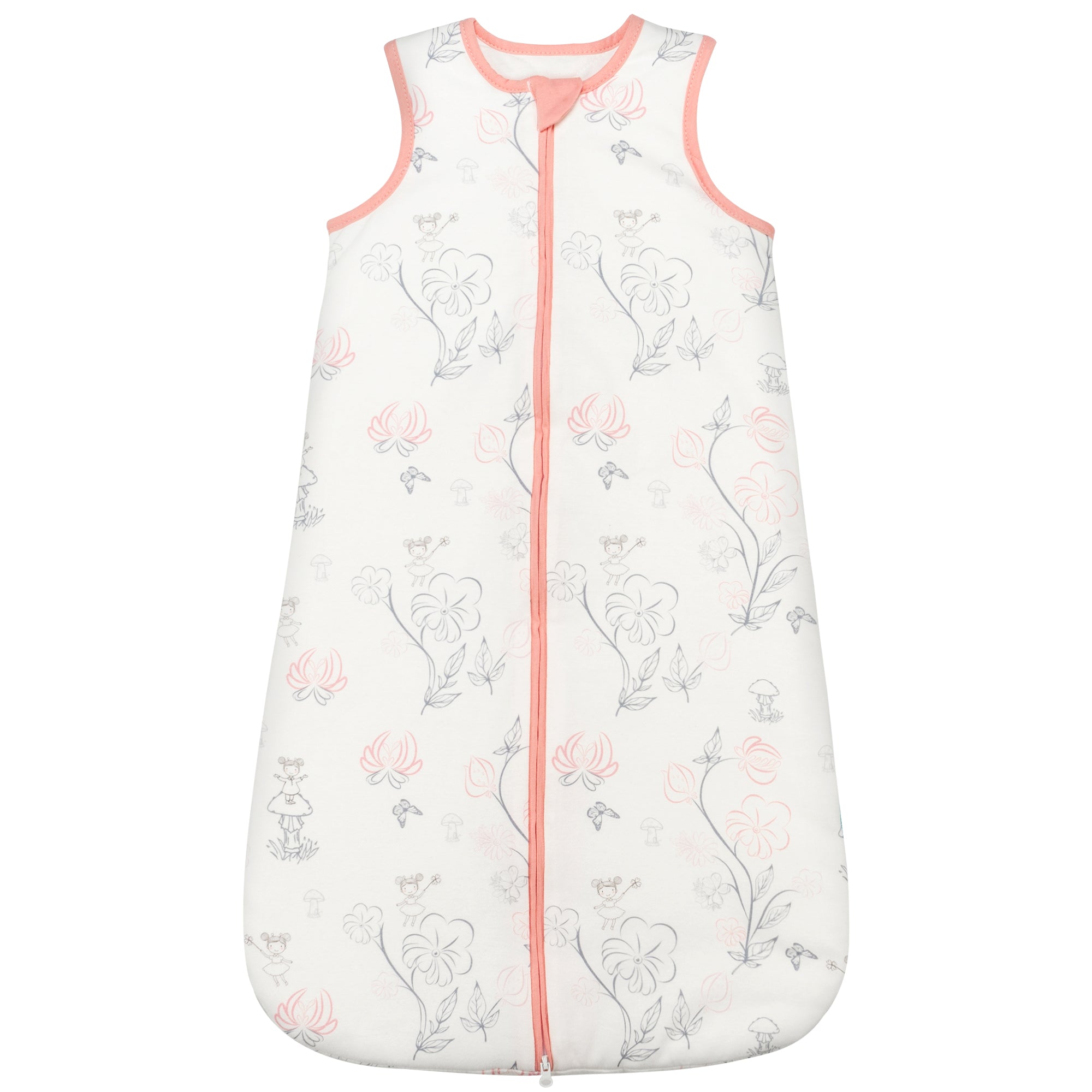 Cotton 1.5 Tog Sleeveless Sleeping Bag,for Newborn Boy Girl