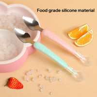 Baby Fruit Puree Spoon Food  Feeder Feeding Supplies