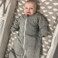 2.5 Tog Baby Sleeping Bag with Sleeves 100% Cotton 0-24 Months