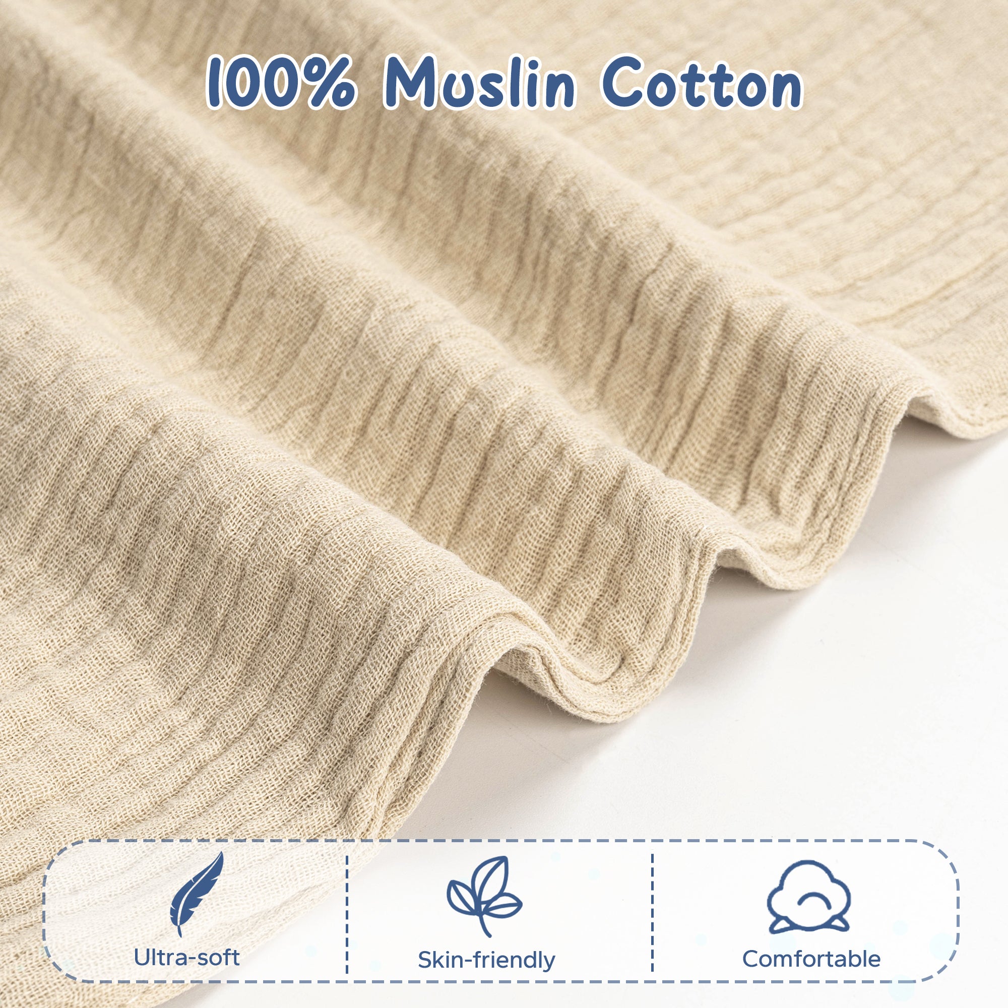 Muslin Cotton Security Blanket