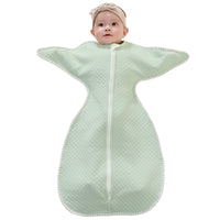 ZIGJOY Shark-Fin Transition Swaddle - 1.0 Tog Quilted Baby Sleeping bag