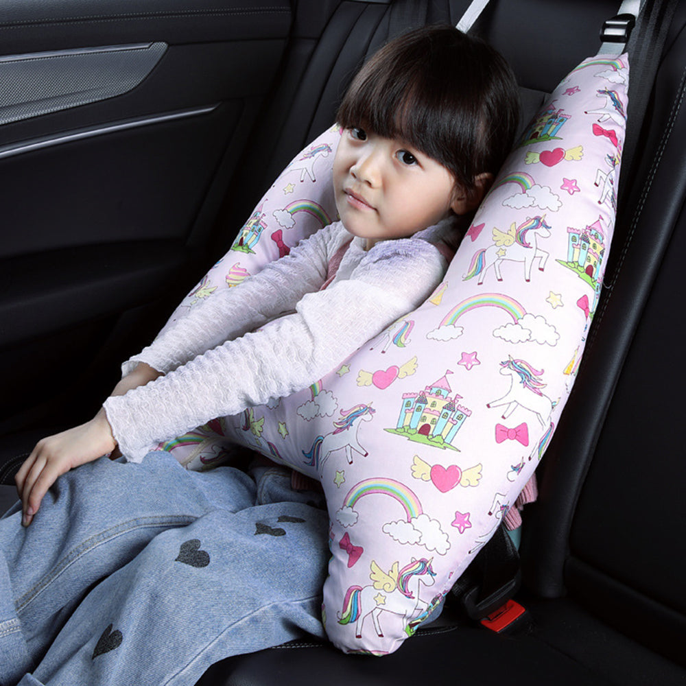 Car Headrest Pillow, Car Travel Neck Pillow Sleeping Seat Rest