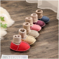 Multiple Colors Warm Fur Baby Toddler Sock Shoes