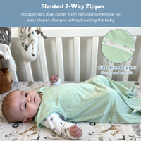 0.5 TOG Bamboo Baby Sleep Sack Stretchy with 2-Way Zipper