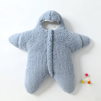 Baby Starfish Shaped  Thickened Fleece Sleeping Bag