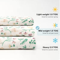 1.5 TOG Baby Sleeping Bag with 2-Way Zipper 0-18 Months