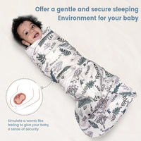 1.0 TOG 100% Cotton Baby Swaddle Blanket for Newborns