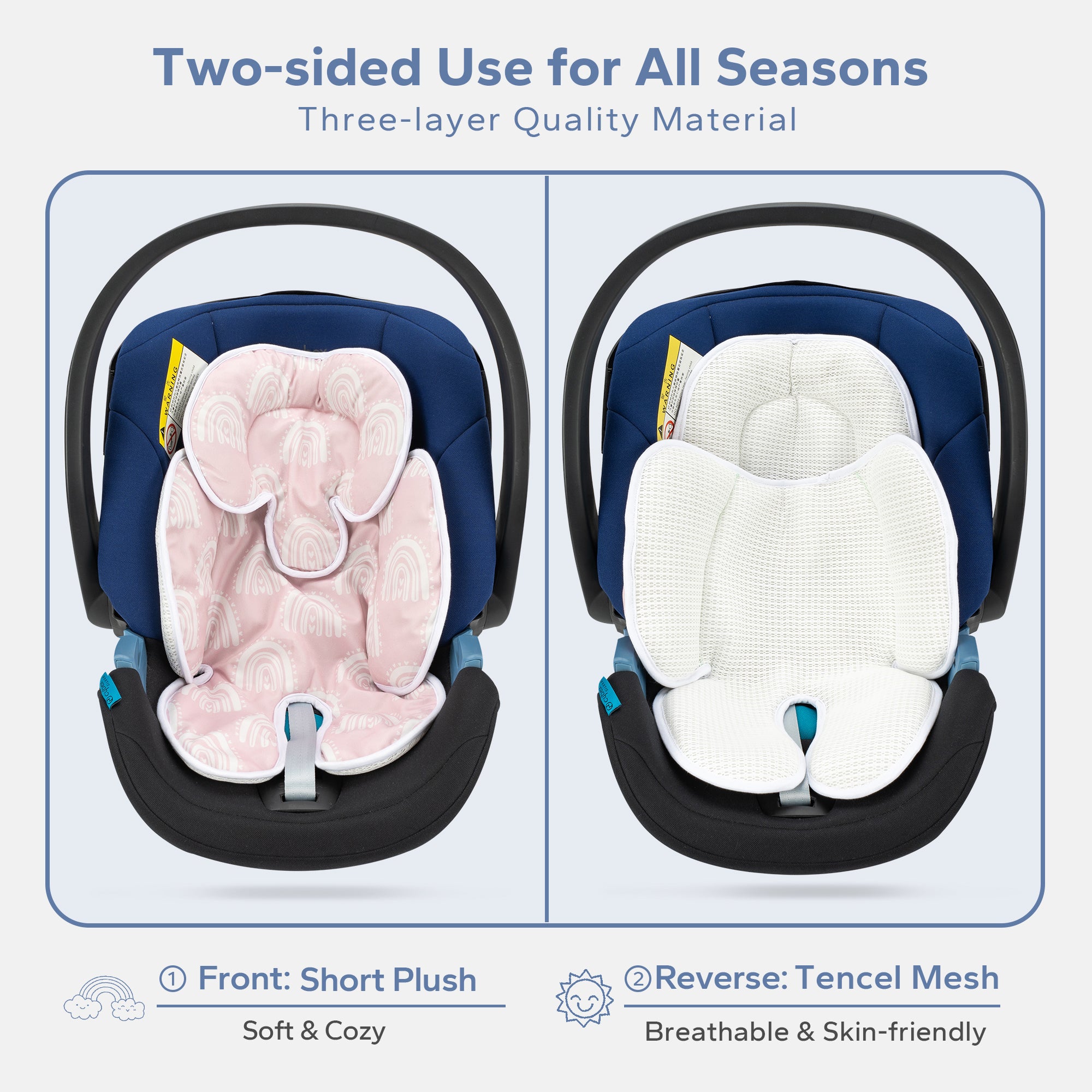 Detachable baby car seat best sale