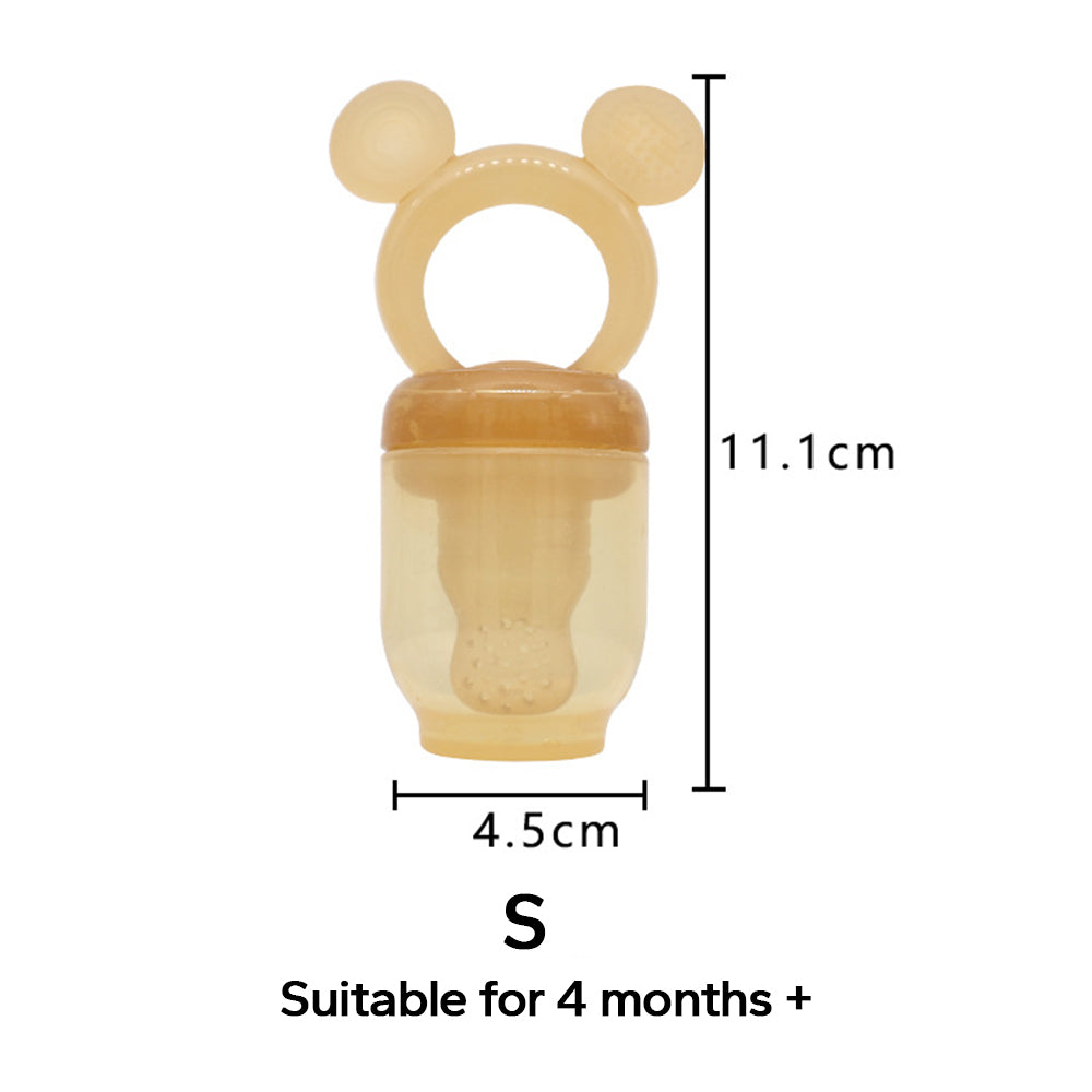 Baby Fresh Fruits Food Feeder Silicone Nipple Teething Toy for Toddlers & Kids