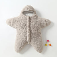 Baby Starfish Shaped  Thickened Fleece Sleeping Bag