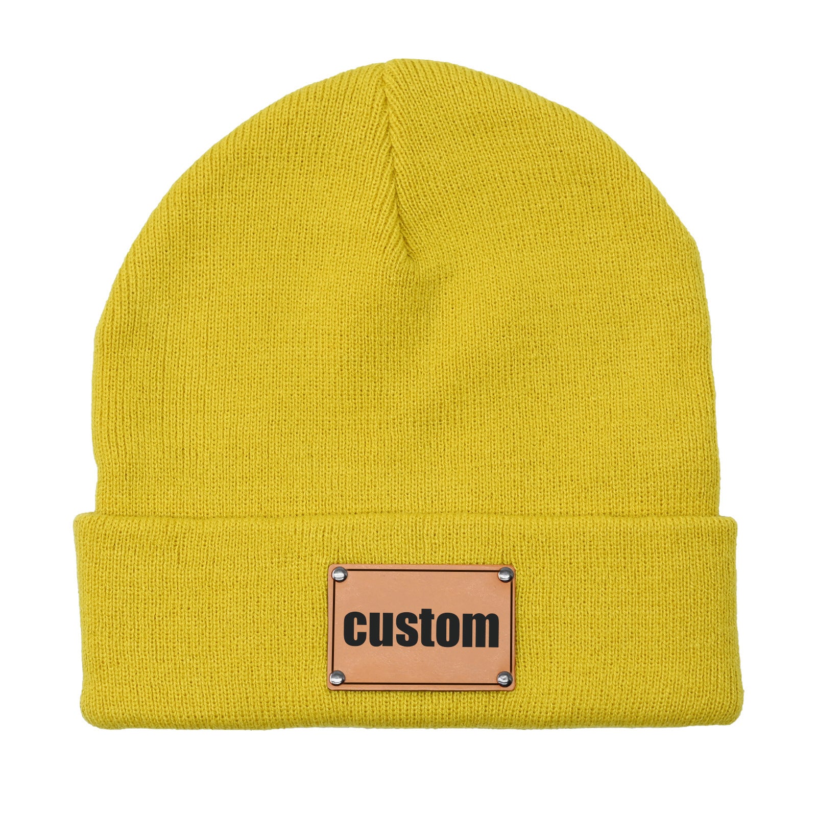 Custom Name Infant Toddler Personalized Knit Beanie