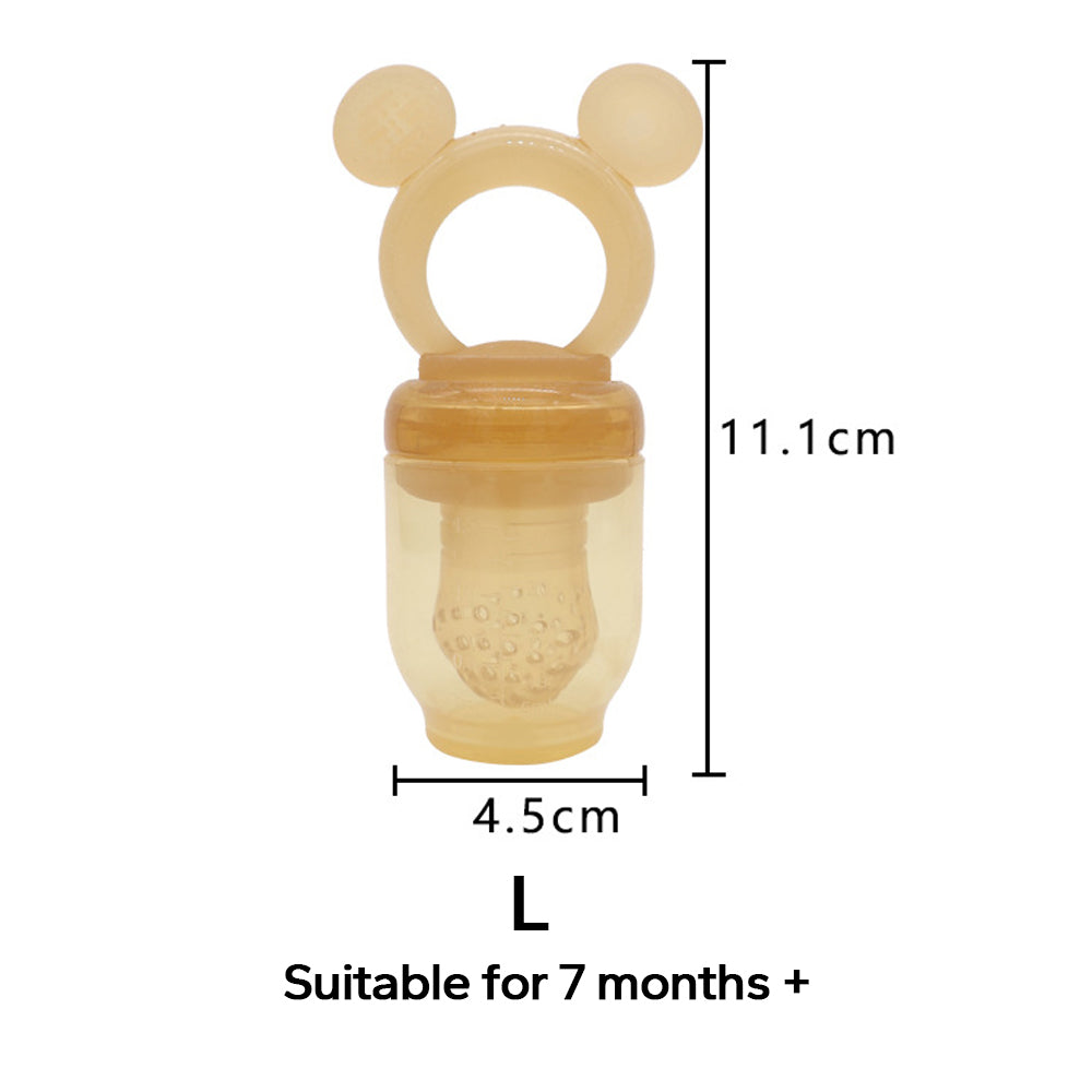 Baby Fresh Fruits Food Feeder Silicone Nipple Teething Toy for Toddlers & Kids